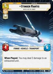 Stinger Mantis - Where Are We Going? - Hyperspace
