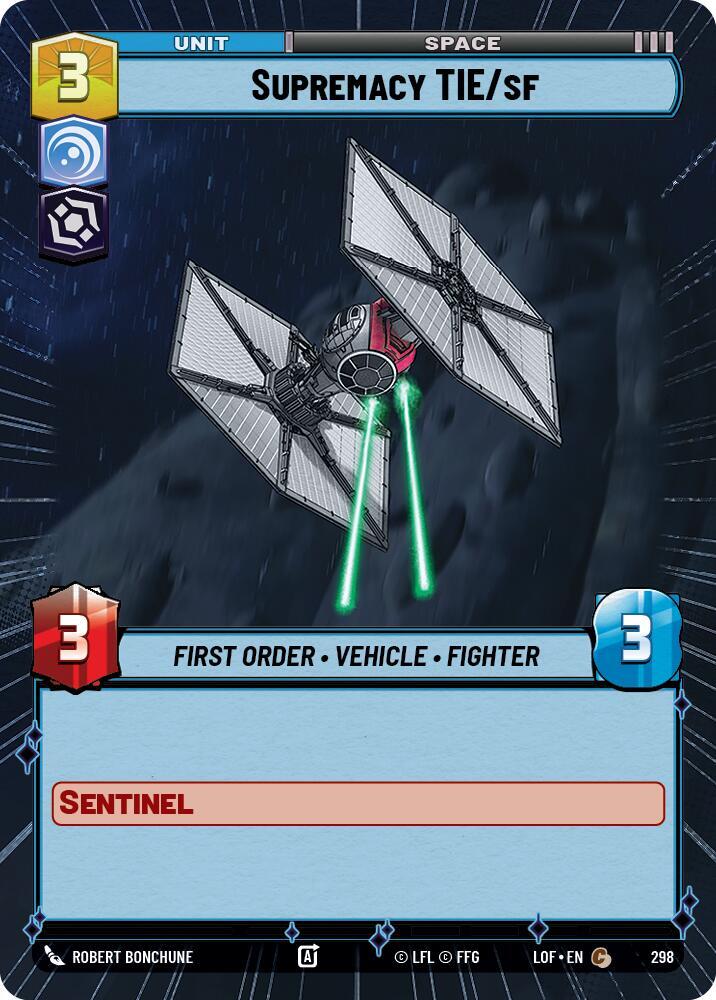 Supremacy TIE/sf - Hyperspace