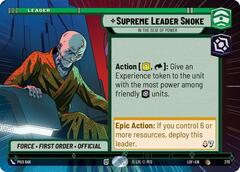 Supreme Leader Snoke - In the Seat of Power - Hyperspace