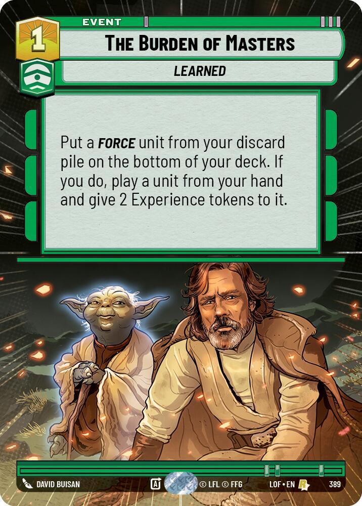 The Burden of Masters - Hyperspace