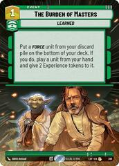 The Burden of Masters - Hyperspace