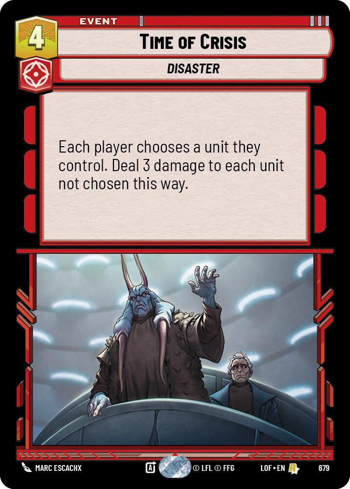 Time of Crisis - Foil
