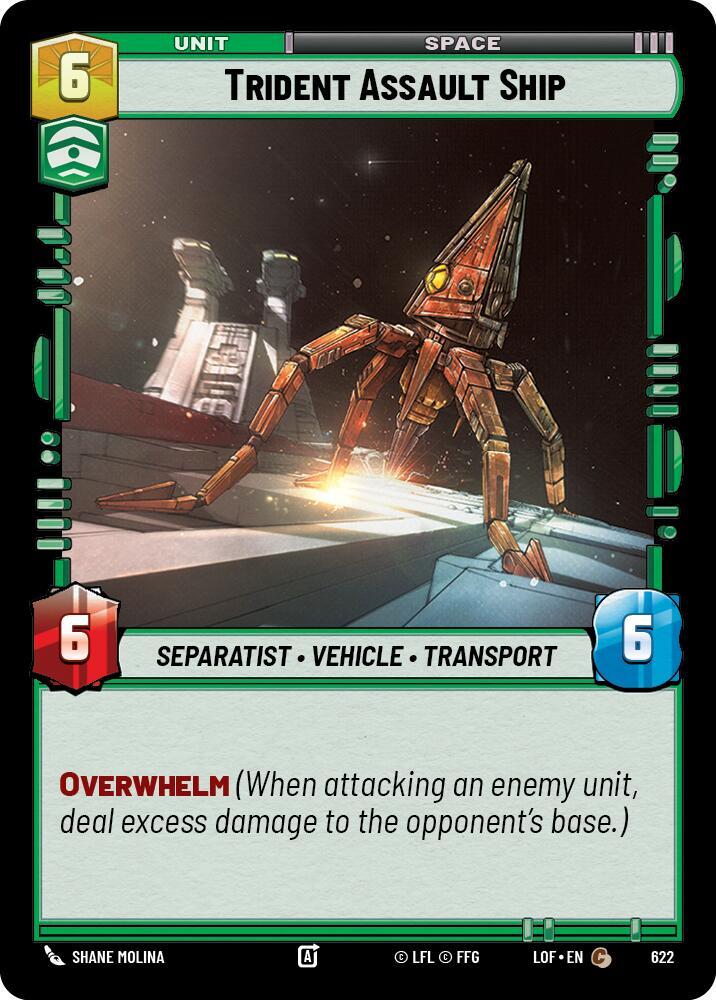 Trident Assault Ship - Foil