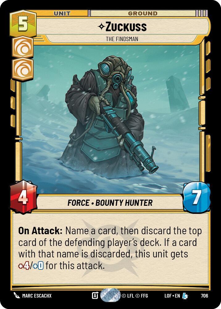 Zuckuss - The Findsman - Foil