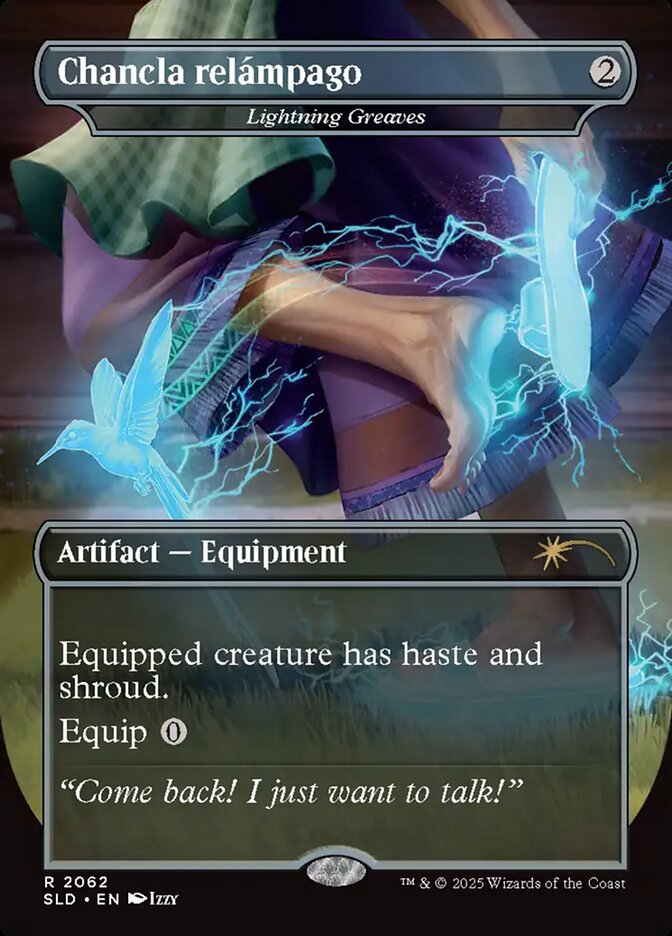 Chancla relmpago - Lightning Greaves