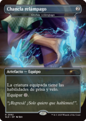 Chancla relámpago - Grebas relámpago