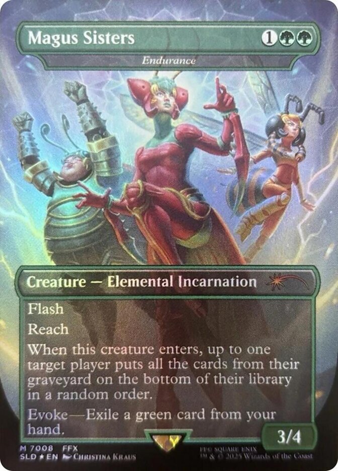 Magus Sisters - Endurance - Rainbow Foil