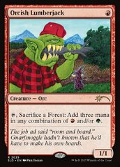 Orcish Lumberjack (2025) - Foil