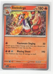 Skeledirge - 038/198 - Non-Holo Deck Exclusive