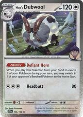 Hop's Dubwool - 136/159 - Cosmos Holo