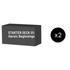 Starter Deck 01: Heroic Beginnings - Gundam Assemble Starter Set Display Case