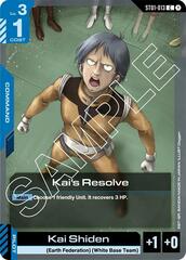 Kai's Resolve - ST01-013 - Common