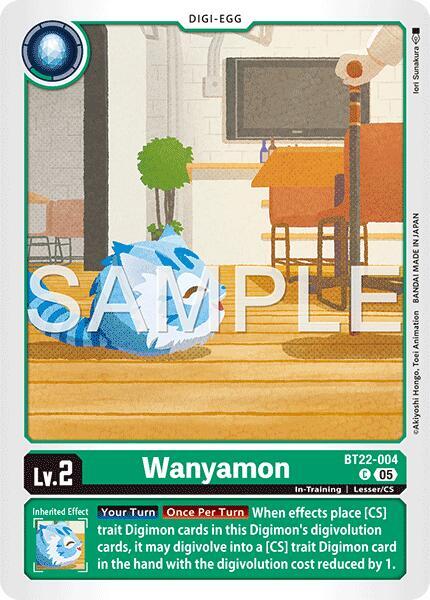 Wanyamon - BT22-004 - C