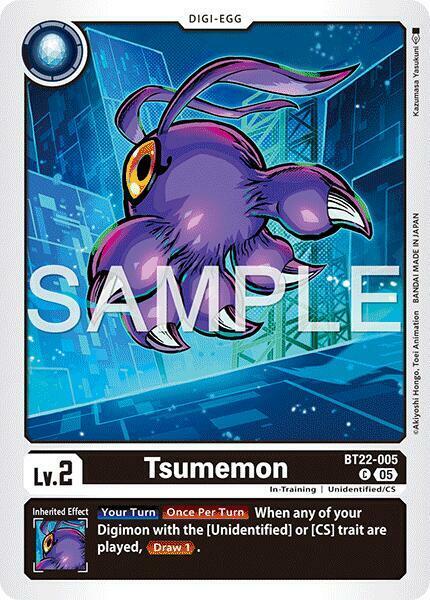 Tsumemon - BT22-005 - C