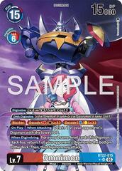 Omnimon (Alternate Art) - BT22-015 - SR - Foil