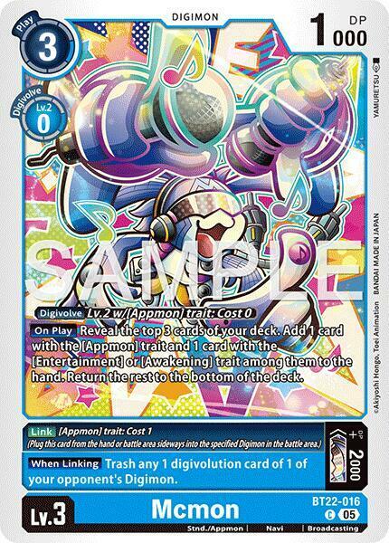 Mcmon - BT22-016 - C