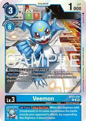 Veemon - BT22-019 - R - Foil