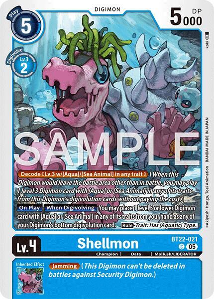 Shellmon - BT22-021 - C
