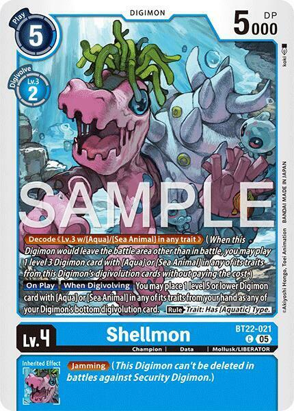 Shellmon - BT22-021 - C