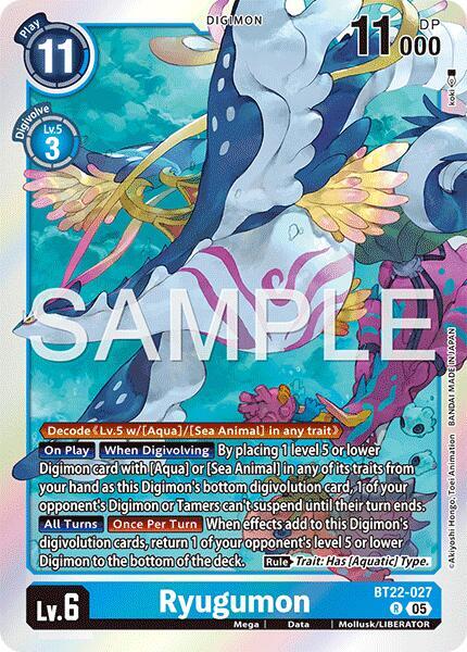 Ryugumon - BT22-027 - R - Foil