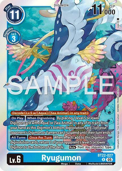 Ryugumon - BT22-027 - R - Foil
