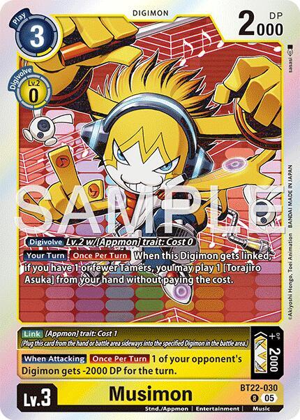 Musimon - BT22-030 - R - Foil