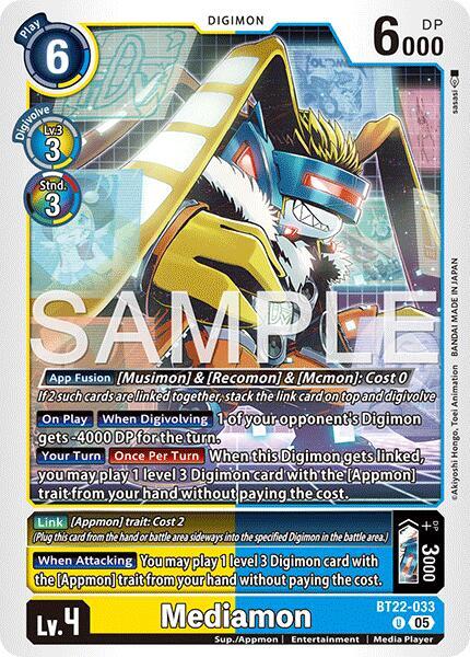 Mediamon - BT22-033 - U