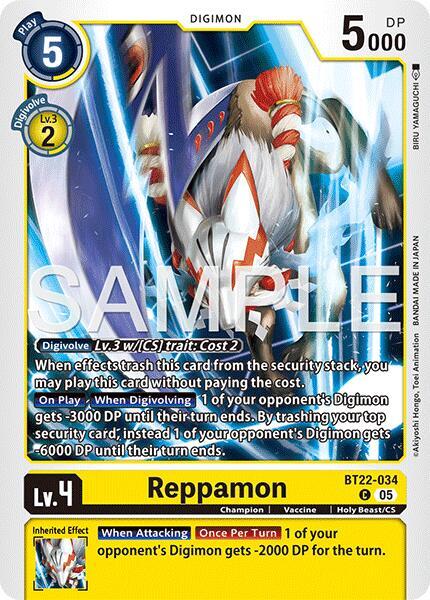 Reppamon - BT22-034 - C
