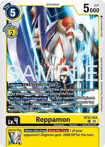 Reppamon - BT22-034 - C