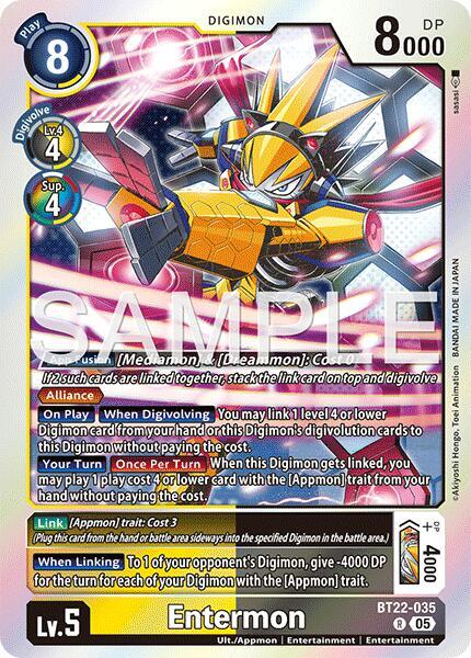 Entermon - BT22-035 - R - Foil