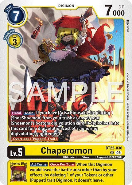 Chaperomon - BT22-036 - U