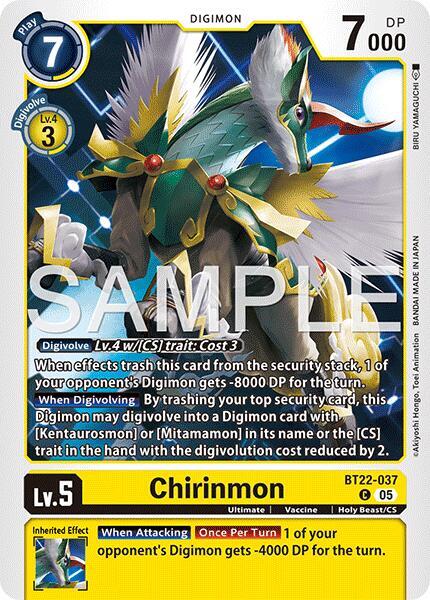 Chirinmon - BT22-037 - C