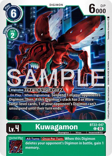 Kuwagamon - BT22-047 - C
