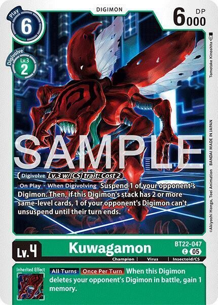 Kuwagamon - BT22-047 - C
