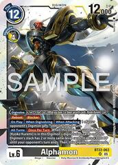 Alphamon - BT22-063 - SR - Foil