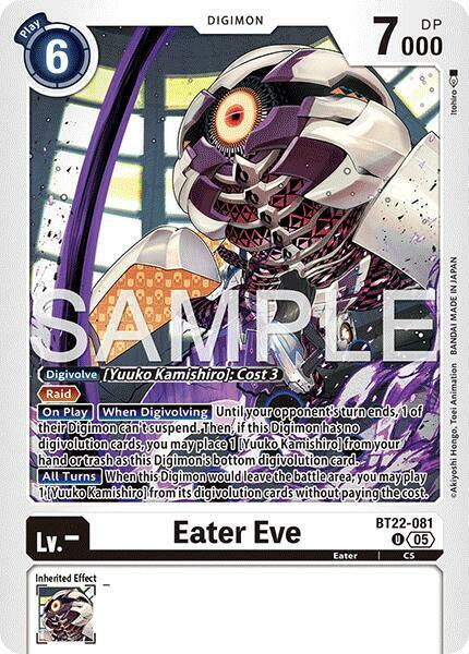 Eater Eve - BT22-081 - U