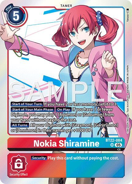 Nokia Shiramine - BT22-084 - SR - Foil