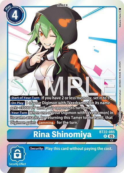 Rina Shinomiya - BT22-085 - R - Foil