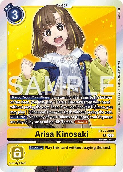 Arisa Kinosaki - BT22-088 - R - Foil