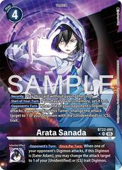 Arata Sanada (Alternate Art) - BT22-091 - SR - Foil