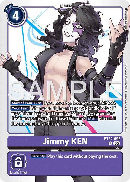 Jimmy KEN - BT22-092 - U