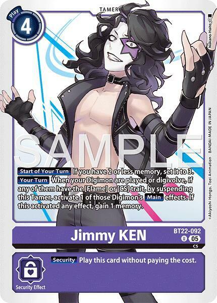 Jimmy KEN - BT22-092 - U