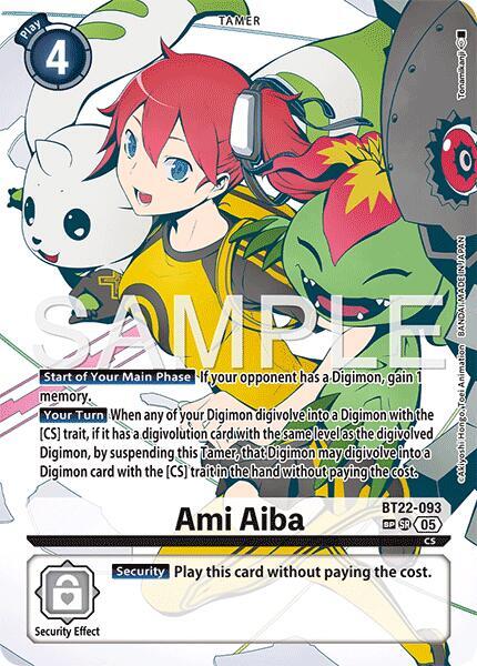 Ami Aiba (SP) - BT22-093 - SR - Foil