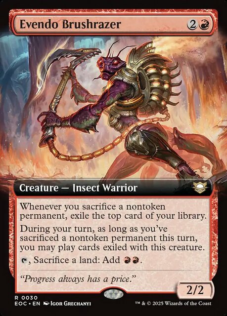 Evendo Brushrazer - Extended Art