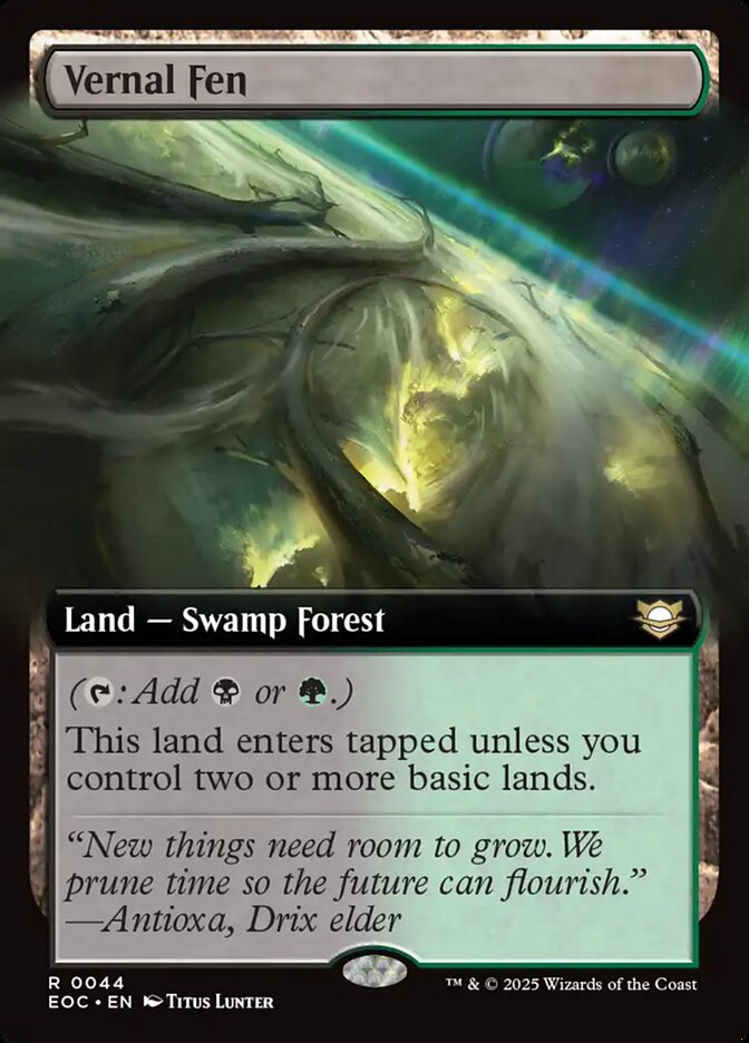 Vernal Fen - Extended Art