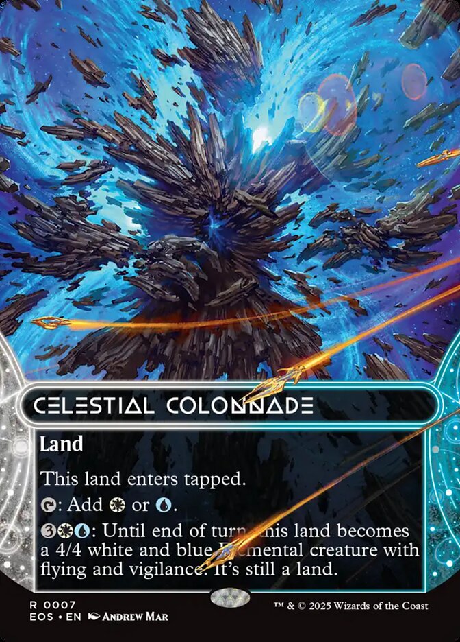 Celestial Colonnade (0007) - Borderless