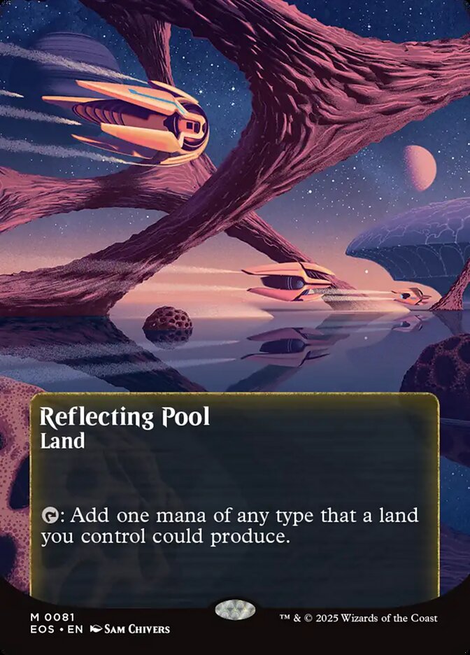 Reflecting Pool (0081) - Borderless
