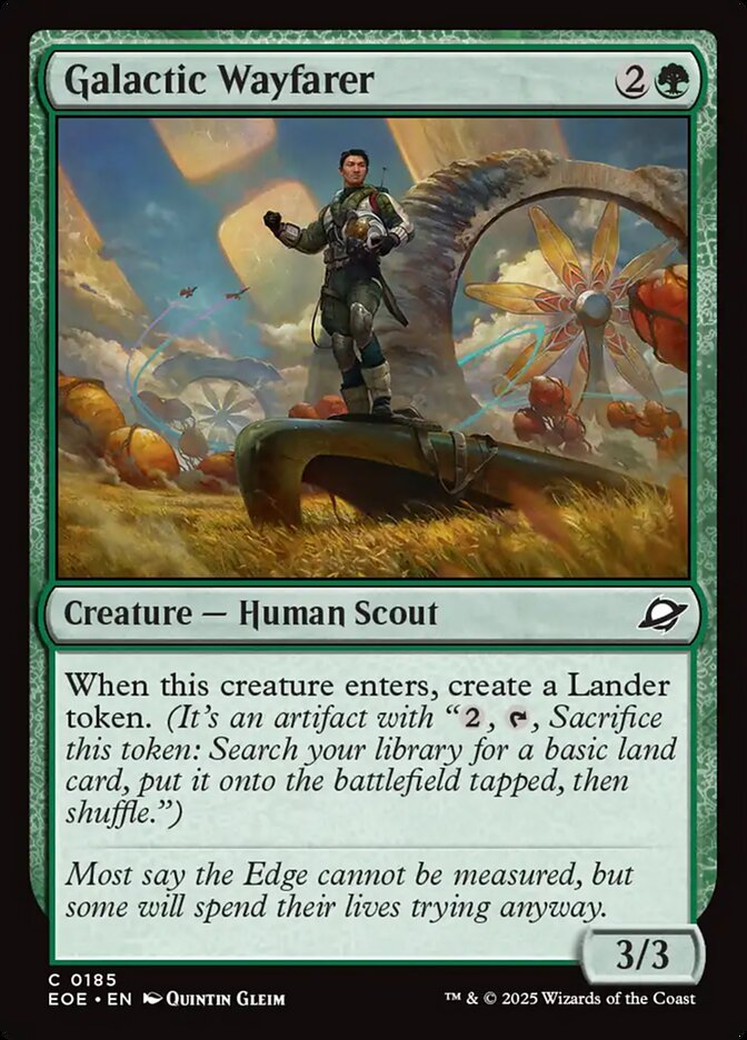 Galactic Wayfarer - Foil