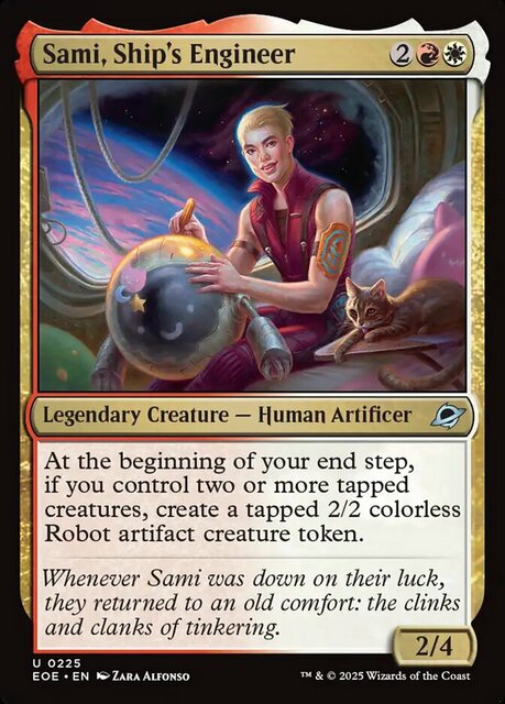 Sami, Ship's Engineer