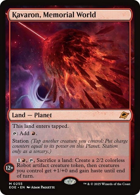 Kavaron, Memorial World - Foil
